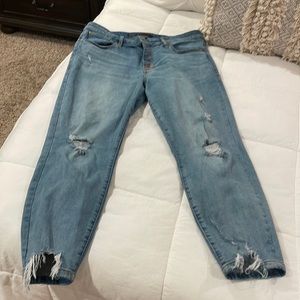 High Rise - Button Fly Jeans
